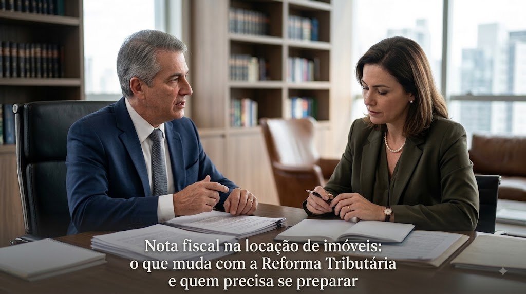 Nota fiscal na locação de imóveis o que muda com a Reforma Tributária
